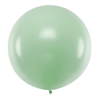 Balon okrągły 1m, Pastel Pistachio