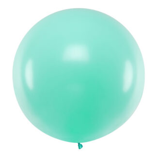 Balon okrągły 1m, Pastel Light Mint
