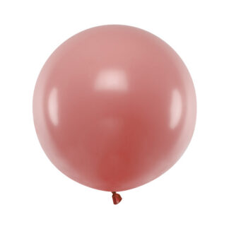 Balon okrągły 60 cm, Pastel Wild Rose