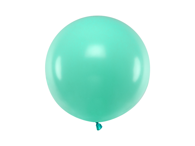 Balon okrągły 60 cm, Pastel Aquamarine