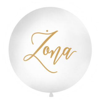 Balon 1 m, Żona, biały