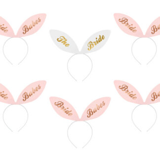Opaski Bride Squad, 29x25 cm (1 op. / 6 szt.)