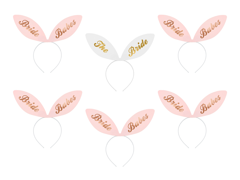Opaski Bride Squad, 29x25 cm (1 op. / 6 szt.)