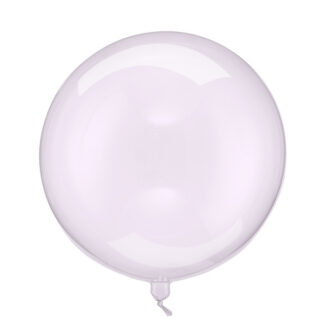 Balon Kula, 40cm, transparentny fiolet