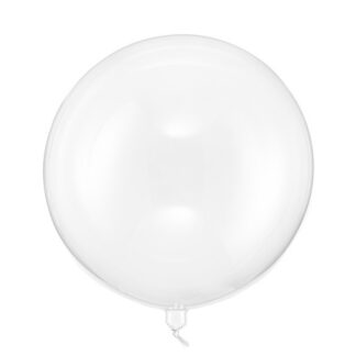 Balon Kula, 40cm, transparentny