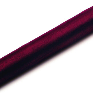 Organza Gładka, bordo, 0,36 x 9m (1 szt. / 9 mb.)