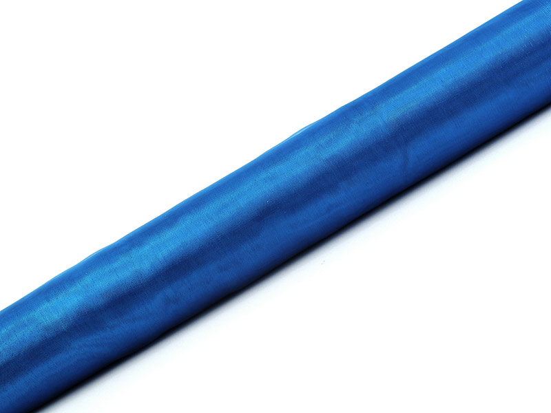 Organza Gładka, c. turkus, 0,36 x 9m (1 szt. / 9 mb.)