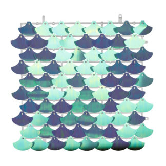 Panel cekinowy, łuski, jasny liliowy, 30×30 cm