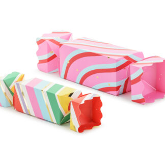 Pudełka na prezenty Cukierki, mix, 7×37 cm – 9×47 cm (1 op. / 2 szt.)