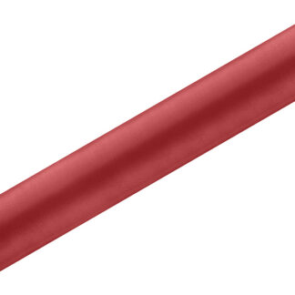 Satyna gładka, czerwony, 0,36 x 9m (1 szt. / 9 mb.)