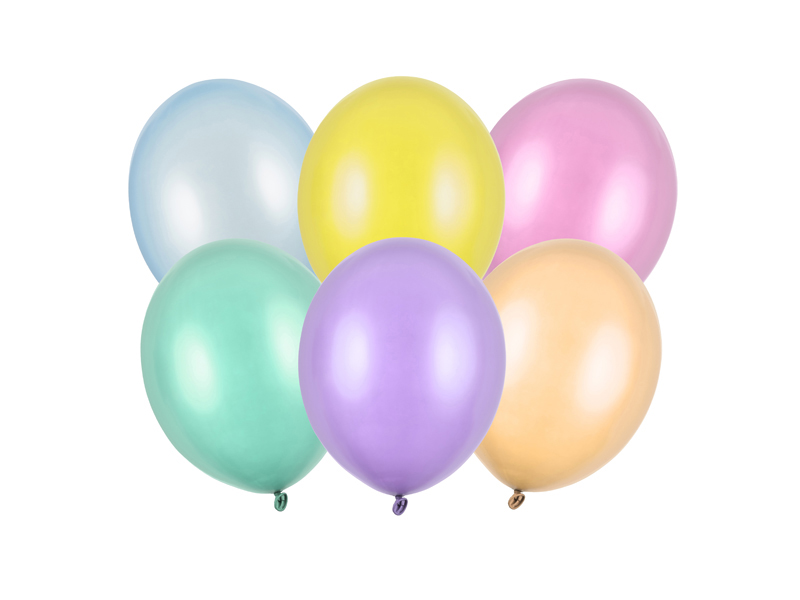 Balony Strong 23cm, Perła Mix (1 op. / 100 szt.)