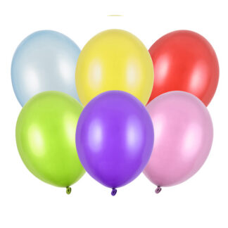 Balony Strong 23cm, Metallic Mix (1 op. / 100 szt.)