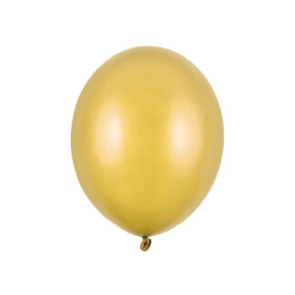 Balony Strong 23cm, Metallic Gold (1 op. / 100 szt.)