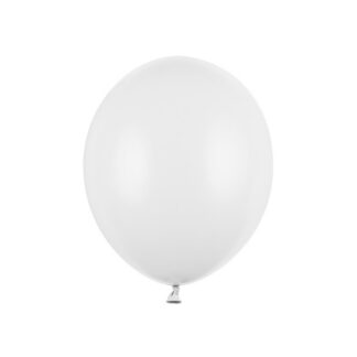 Balony Strong 23cm, Pastel Pure White (1 op. / 50 szt.)