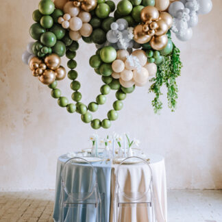 Balony Strong 27 cm, Pastel Rosemary Green (1 op. / 100 szt.)