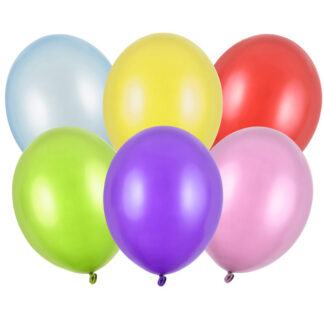 Balony Strong 27cm, Metallic Mix (1 op. / 50 szt.)