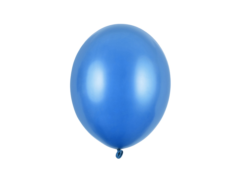 Balony Strong 27cm, Metallic Corn. Blue (1 op. / 100 szt.)
