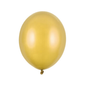Balony Strong 27cm, Metallic Gold (1 op. / 50 szt.)
