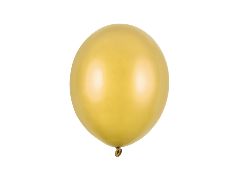 Balony Strong 27cm, Metallic Gold (1 op. / 50 szt.)