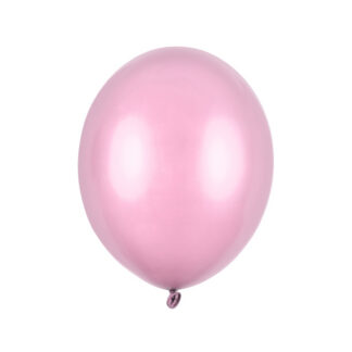 Balony Strong 27cm, Metallic Candy Pink (1 op. / 100 szt.)