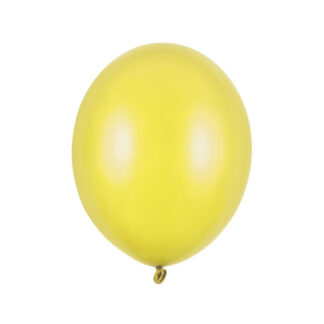 Balony Strong 27cm, Metallic Lemon Zest (1 op. / 50 szt.)