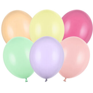 Balony Strong 27cm, Pastel Mix (1 op. / 50 szt.)