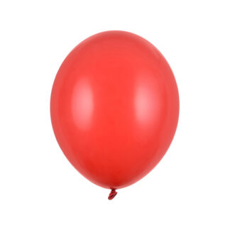Balony Strong 27cm, Pastel Poppy Red (1 op. / 10 szt.)