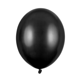 Balony Strong 30cm, Metallic Black (1 op. / 50 szt.)