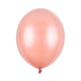 Balony Strong 30cm, Metallic Rose Gold (1 op. / 10 szt.)