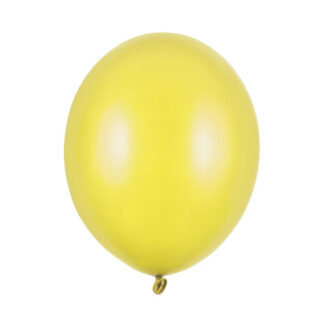 Balony Strong 30cm, Metallic Lemon Zest (1 op. / 10 szt.)