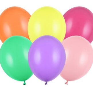 Balony Strong 30cm, Pastel Mix (1 op. / 50 szt.)