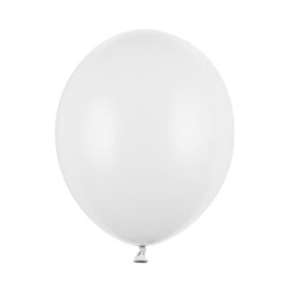 Balony Strong 30cm, Pastel Pure White (1 op. / 50 szt.)