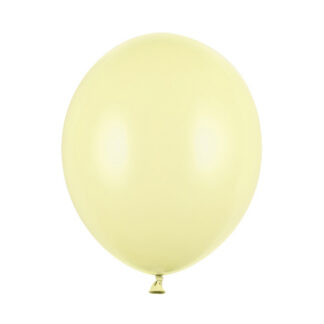 Balony Strong 30cm, Pastel Light Yellow (1 op. / 10 szt.)