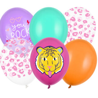 Balony 30 cm, You Rock, mix (1 op. / 6 szt.)