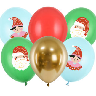 Balony 30 cm, Candy land, mix (1 op. / 6 szt.)
