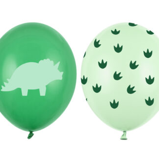 Balony 30 cm, Dinozaur, mix (1 op. / 50 szt.)