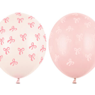 Balony 30 cm, Kokardki, mix (1 op. / 50 szt.)