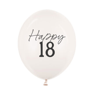 Balony 30 cm, 18, Pastel Off-white (1 op. / 50 szt.)