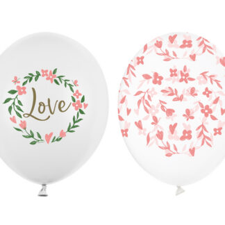 Balony 30 cm, Love, mix (1 op. / 50 szt.)
