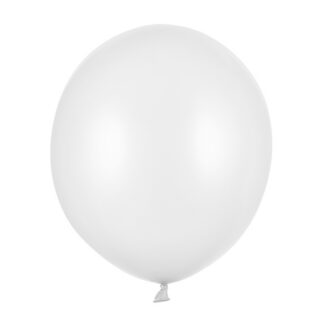 Balony Strong 43cm, Metalic Pure White (1 op. / 25 szt.)