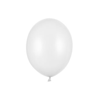 Balony Strong 12cm, Metallic Pure White (1 op. / 100 szt.)