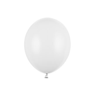 Balony Strong 12cm, Pastel Pure White (1 op. / 100 szt.)