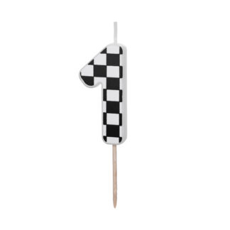 Świeczka urodzinowa Cyferka 1, 5.5 cm, mix