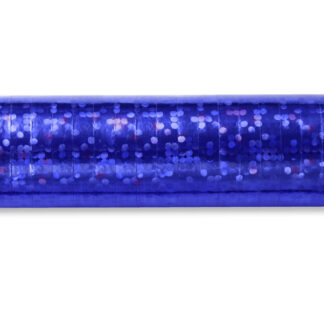 Serpentyny holograficzne, niebieski, 3,8m (1 op. / 18 szt.)