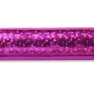 Serpentyny holograficzne, różowy, 3,8m (1 op. / 18 szt.)