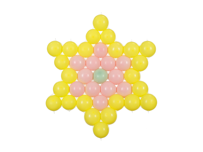 Siatka balonowa Gwiazda, 63x68 cm