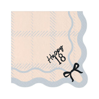 Serwetki Happy 18, 33x33 cm, mix (1 op. / 12 szt.)