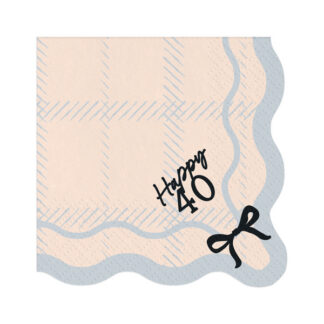 Serwetki Happy 40, 33×33 cm, mix (1 op. / 12 szt.)