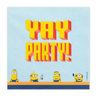 Serwetki Minionki, 33×33 cm, mix (1 op. / 20 szt.)