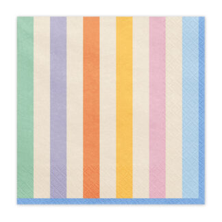 Serwetki Paski, 33×33 cm, mix (1 op. / 20 szt.)